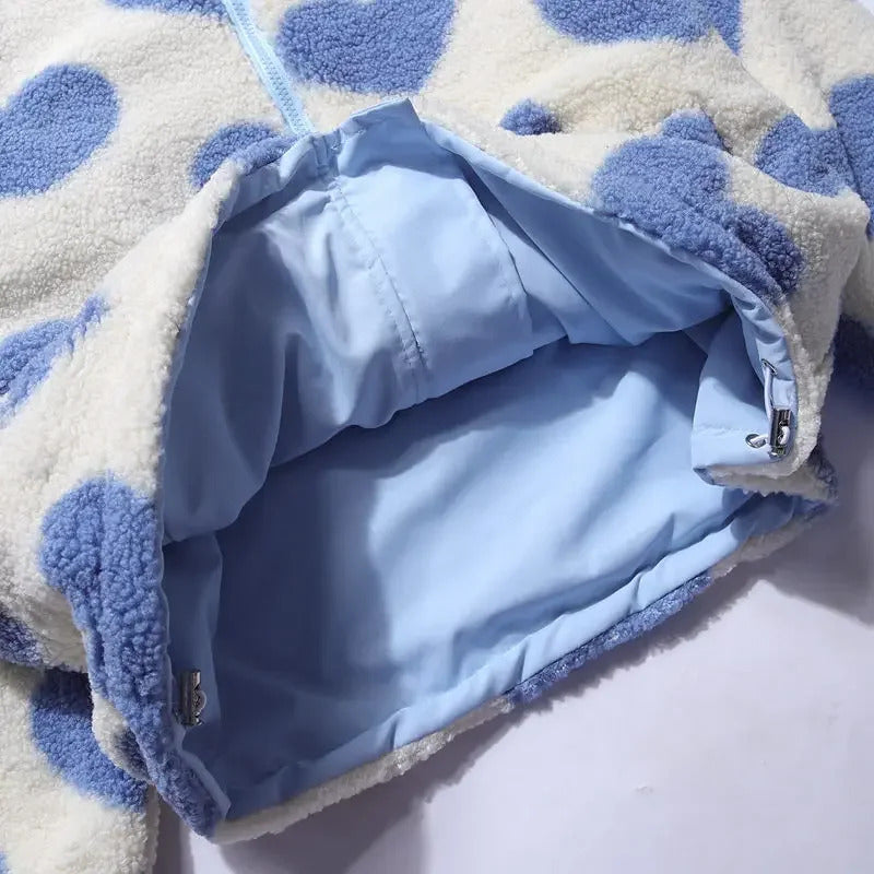 Velaro™｜ハート柄のリバーシブルジャケット